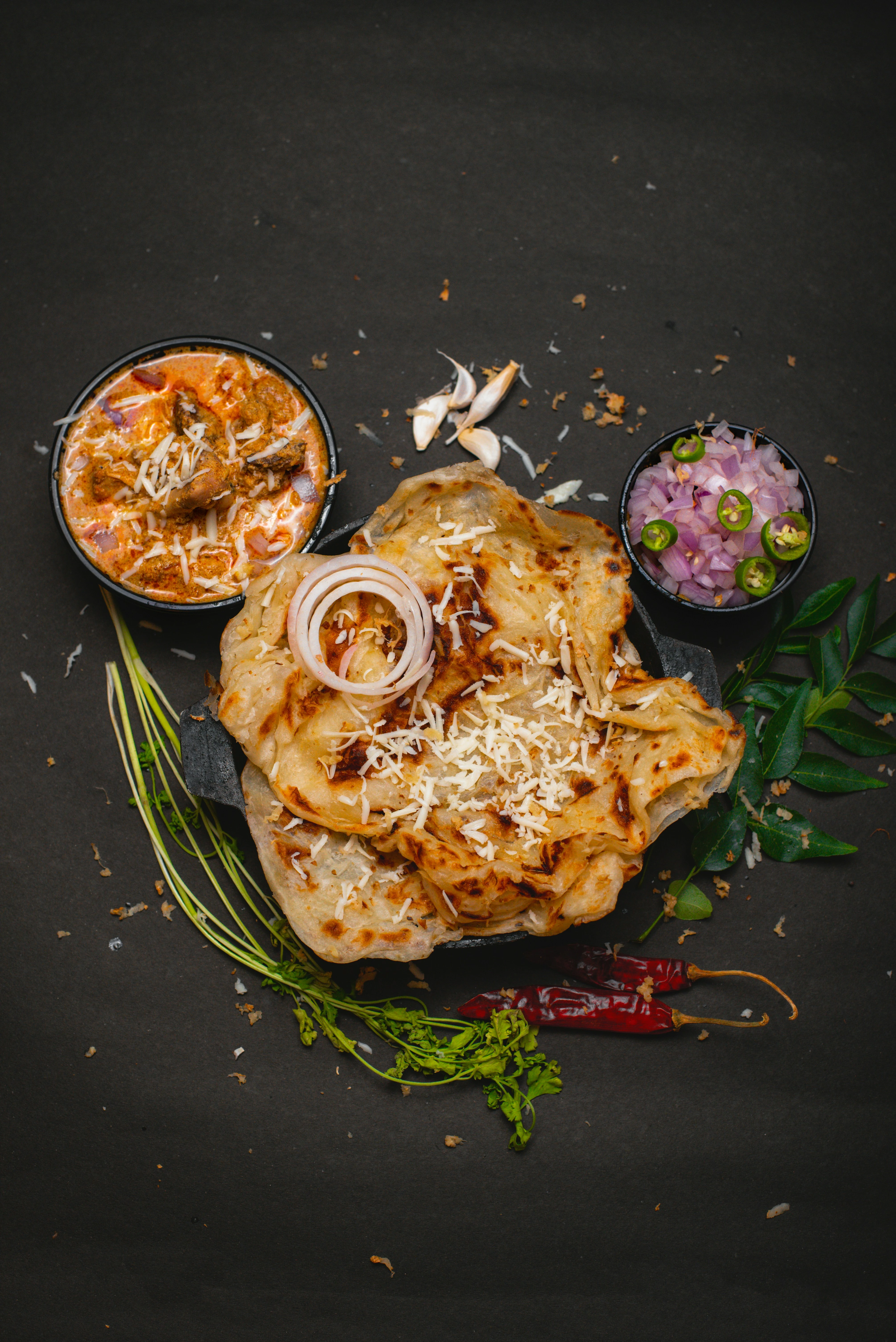 Combo of Paratha and Paneer